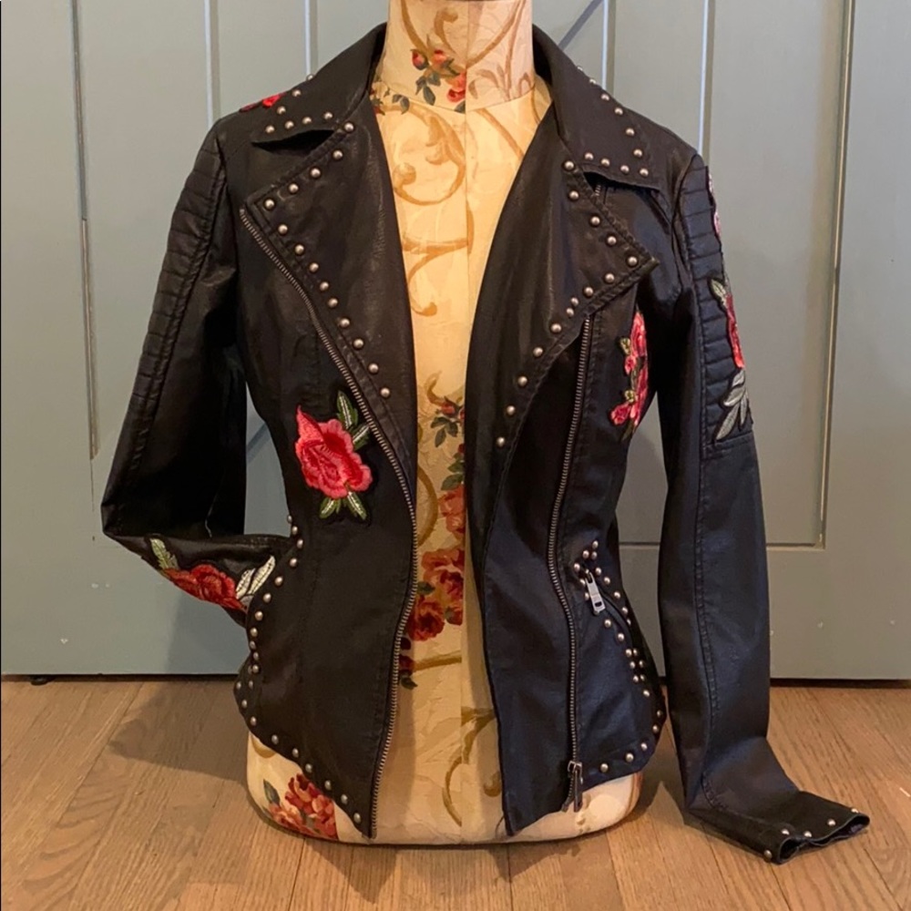 Leather jacket